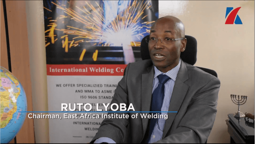 Ruto Lyoba - Founding Chairman of EA institute of Welding