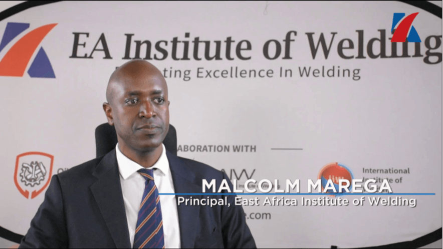 Malcom Marega Principal of EA Institute of Welding